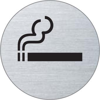 Rauchen erlaubt Edelstahlschild 8511
