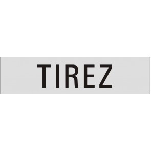 TIREZ Aluminiumschild 27076-E